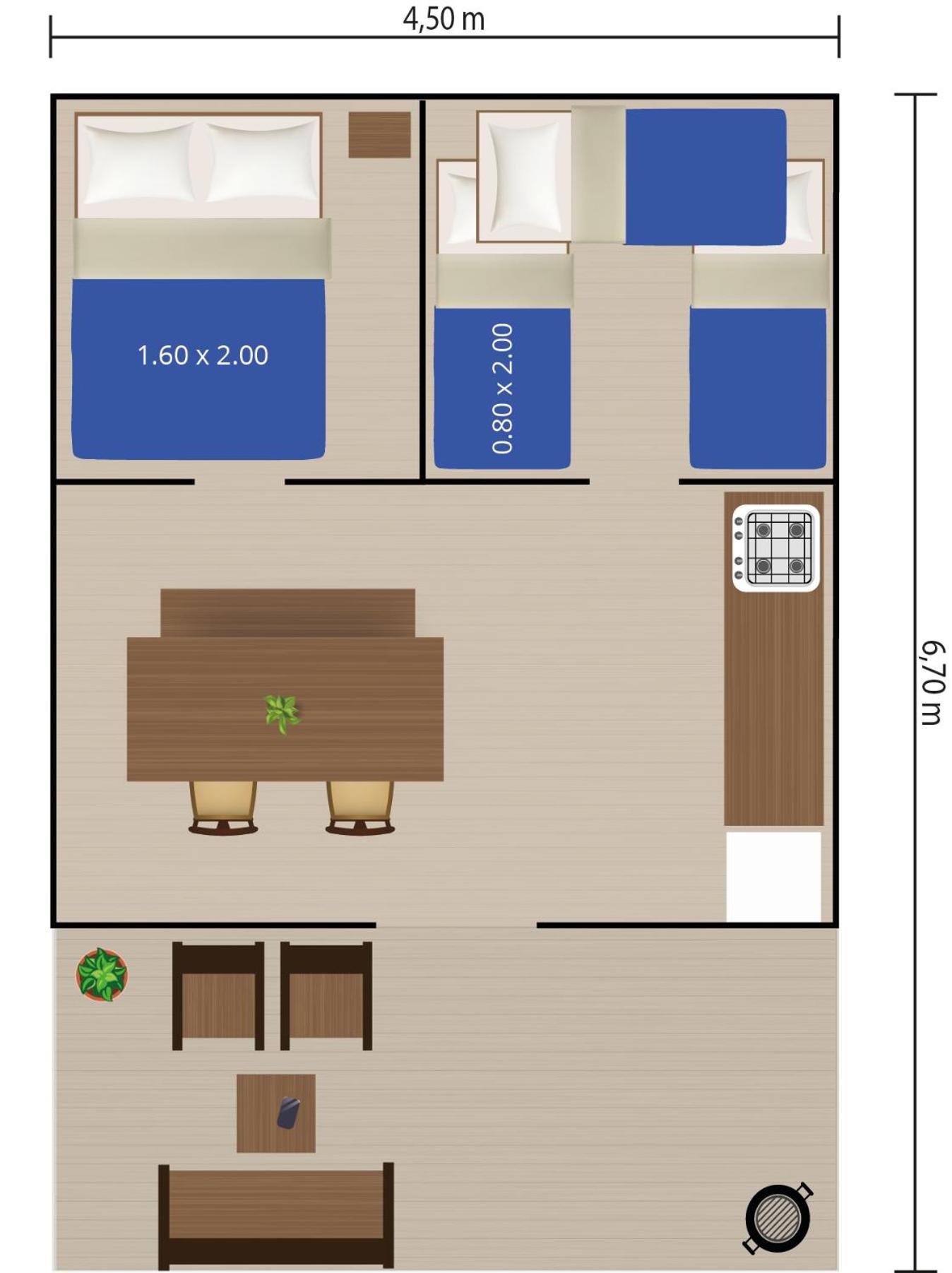 Easyatent Camping Stella Maris Умаг Стая снимка