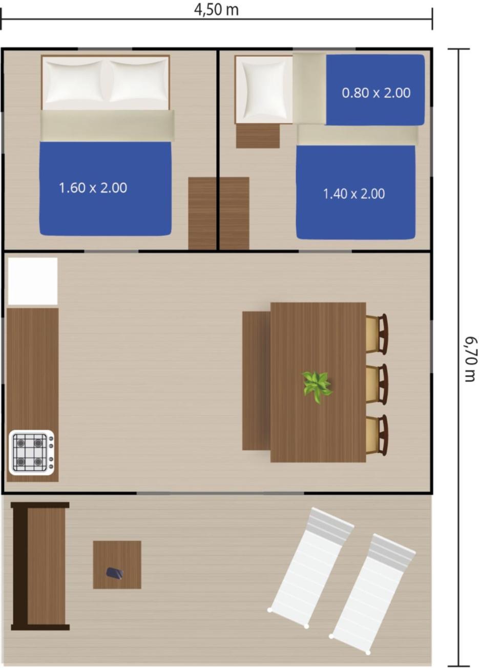 Easyatent Camping Stella Maris Умаг Стая снимка